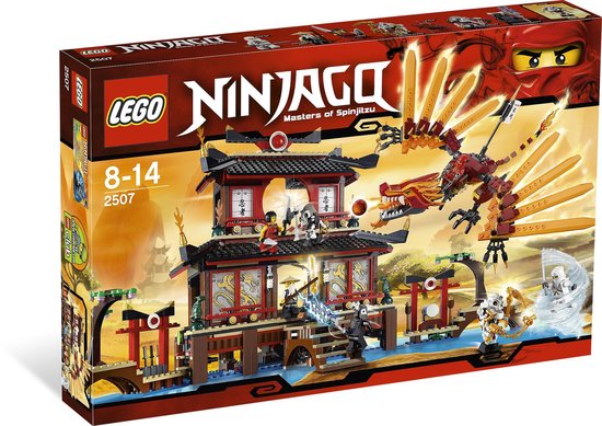 LEGO Ninjago Vuurtempel - 2507 van Merkloos