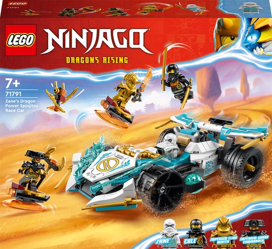 LEGO NINJAGO Zane’s drakenkracht Spinjitzu Speelgoed Auto - 71791 van LEGO