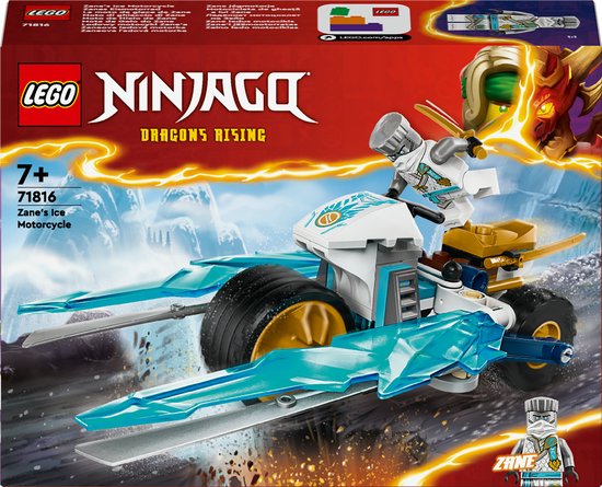 LEGO NINJAGO® - Zane's ijsmotor speelgoedset - 71816 van LEGO