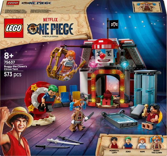 LEGO® ONE PIECE Circustent van Buggy de Clown Bouwset - 75637 van Merkloos