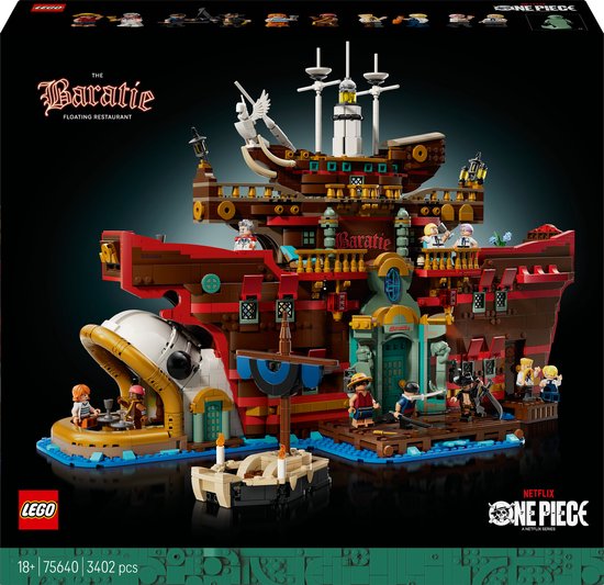 LEGO® ONE PIECE Het Drijvende Restaurant Baratie - 75640 van LEGO