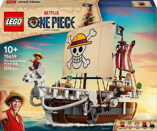 LEGO® ONE PIECE Het Piratenschip Going Merry Bouwset - 75639 van LEGO