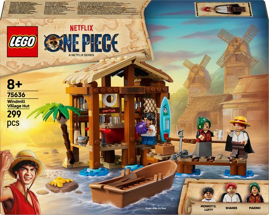LEGO® ONE PIECE Hut in Windmolendorp Bouwset - 75636 van LEGO