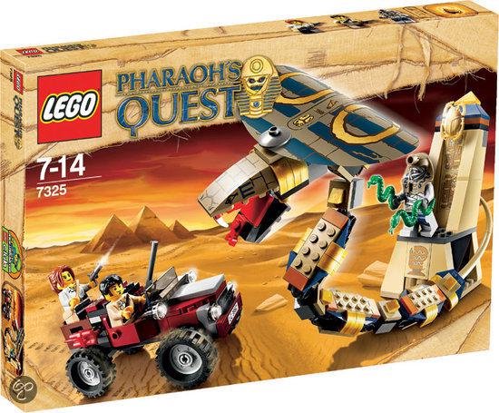 LEGO Pharaoh's Quest Het Vervloekte Cobrastandbeeld - 7325 van LEGO