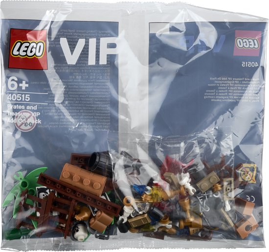 LEGO Pirates and Treasure  VIP add-on pack - 40515 van LEGO