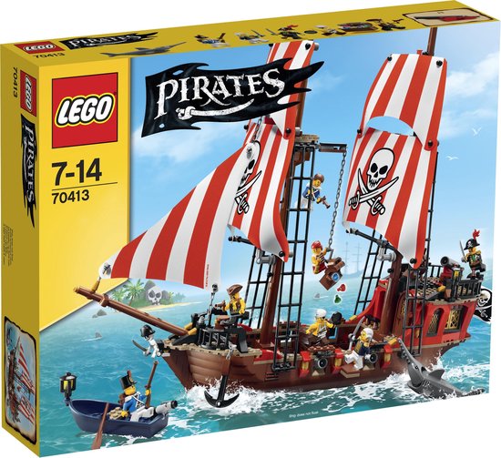 LEGO Pirates Piratenschip - 70413 van LEGO