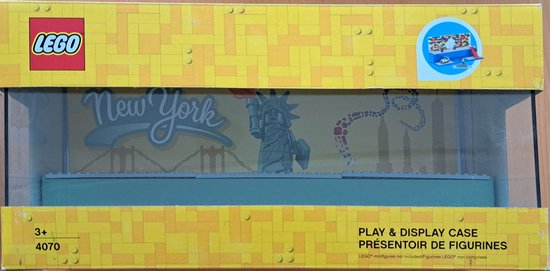 LEGO Play & Display Case New York van Merkloos