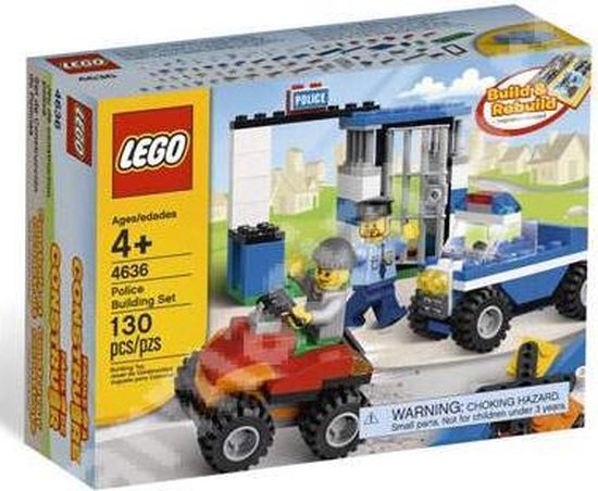 LEGO Politie Bouwset - 4636 van Merkloos