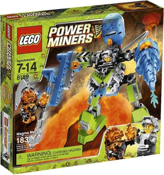 LEGO Power Miners Magma Mech - 8189 van LEGO