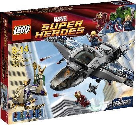 LEGO Quinjet Luchtduel - 6869 van LEGO
