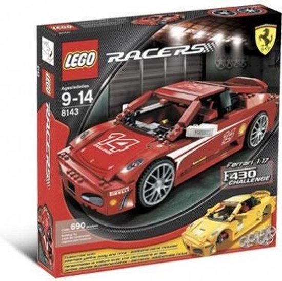 LEGO Racers 8143 Ferrari Challenge F430 van LEGO