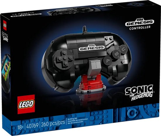 LEGO Sonic the Hedgehog™ 40769 - SEGA® Genesis™ Controller van LEGO