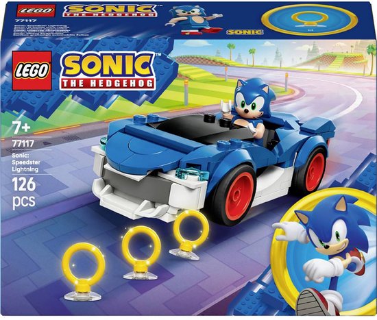 LEGO® Sonic the Hedgehog 77117 Sonic: Speedster Lightning (77117) van Merkloos