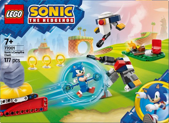 LEGO Sonic the Hedgehog Sonics krachtmeting bij het kampvuur - 77001 van LEGO
