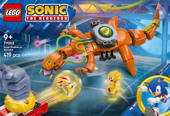 LEGO Sonic the Hedgehog Super Shadow vs. Biolizard Set - 77003 van LEGO