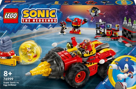 LEGO Sonic the Hedgehog™ - Super Sonic vs. Egg Drillster - 76999 van LEGO