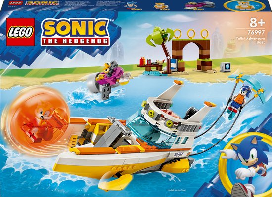 LEGO Sonic the Hedgehog™ - Tails' avonturenboot - 76997 van LEGO