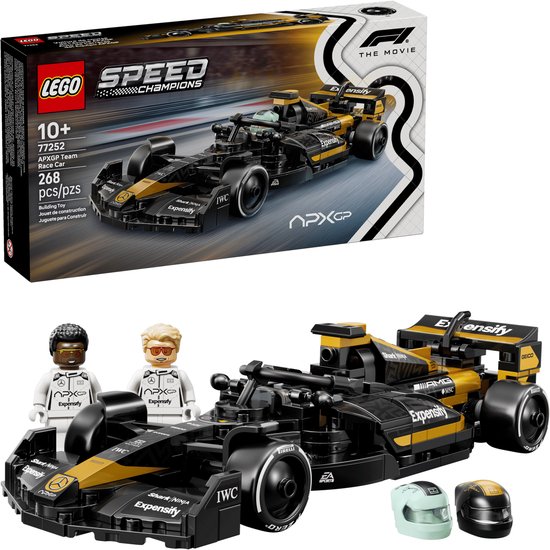 LEGO Speed Champions APXGP team racewagen uit F1® The Movie - 77252 van Merkloos