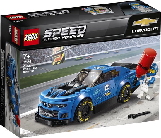 LEGO Speed Champions Chevrolet Camaro ZL1 Racewagen - 75891 van LEGO
