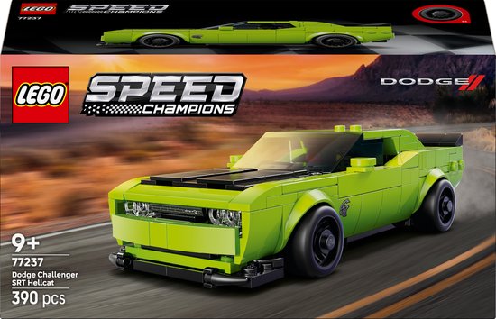 LEGO® Speed Champions Dodge Challenger SRT Hellcat Sportauto - 77237 van LEGO