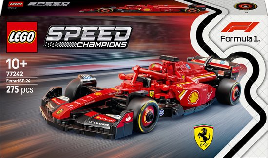 LEGO Speed Champions Ferrari SF-24 F1 Racewagen Set - 77242 van LEGO