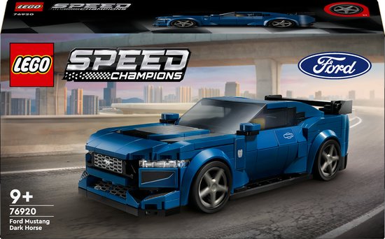 LEGO Speed Champions Ford Mustang Dark Horse sportwagen - 76920 van LEGO