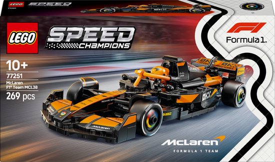 LEGO Speed Champions McLaren F1 Team MCL38 racewagen Set - 77251 van LEGO