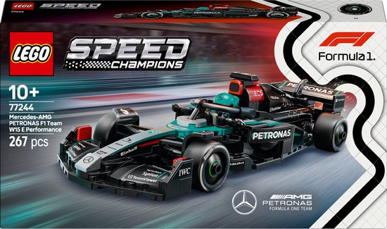 LEGO Speed Champions Mercedes-AMG F1 W15 racewagen Speelgoed - 77244 van LEGO