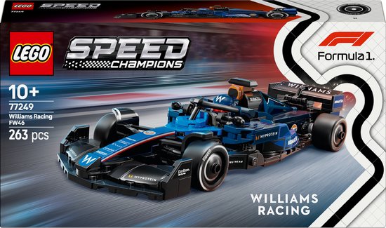 LEGO Speed Champions Williams Racing FW46 F1 racewagen Set - 77249 van LEGO