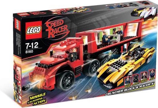 LEGO Speed Racer Cruncher Block & Racer - 8160 van LEGO