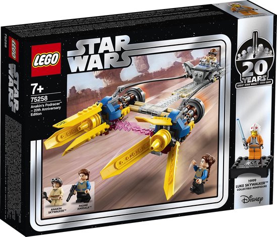 LEGO Star Wars 20 Years Anakin's Podracer - 75258 van LEGO