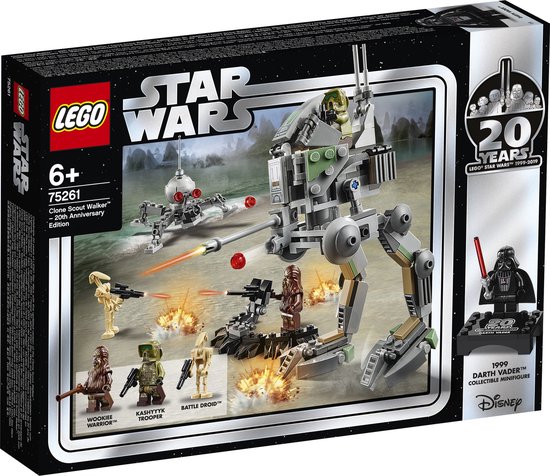 LEGO Star Wars 20 Years Clone Scout Walker - 75261 van LEGO