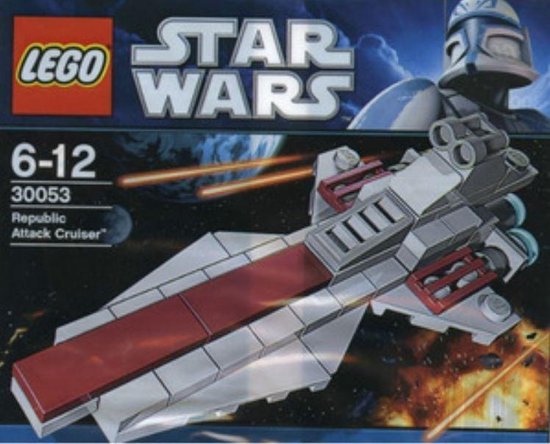 Lego Star Wars 30053 Republic attack cruiser polybag van LEGO