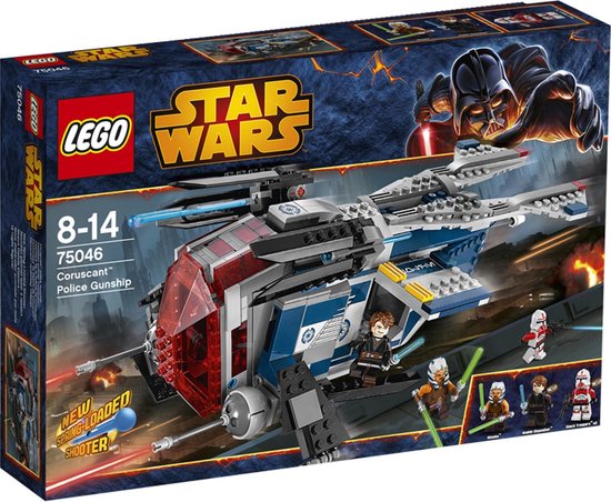 LEGO Star Wars 75046 - Coruscant Police Gunship van LEGO