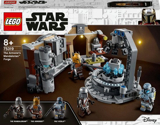 LEGO Star Wars 75319 De Mandalorian wapensmederij van LEGO