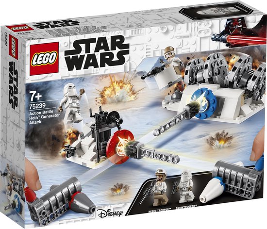 LEGO Star Wars Action Battle Aanval op de Hoth Generator - 75239 van LEGO