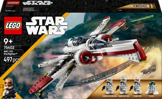 LEGO Star Wars™ ARC-170 Starfighter™ bouw 75402 van LEGO