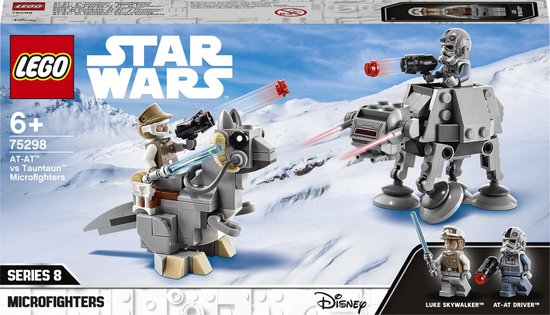 LEGO Star Wars AT-AT vs. Tauntaun Microfighters - 75298 van LEGO