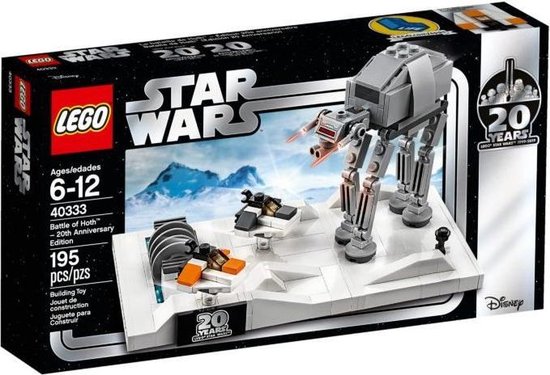 LEGO Star Wars Battle of Hoth - 20th Anniversary Edition - 40333 van LEGO