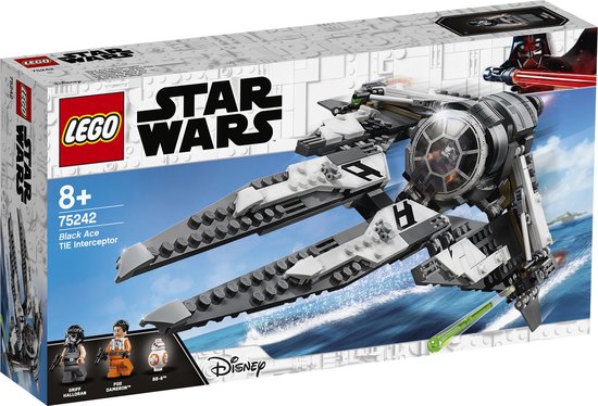 LEGO Star Wars Black Ace TIE Interceptor - 75242 van LEGO