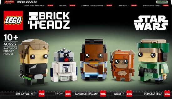 LEGO Star Wars Brickheadz 40623 - Slag om Endor™ Helden van LEGO