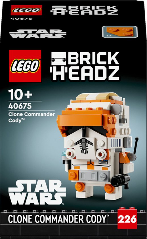 LEGO Star Wars Brickheadz 40675 - Clone Commander Cody van LEGO