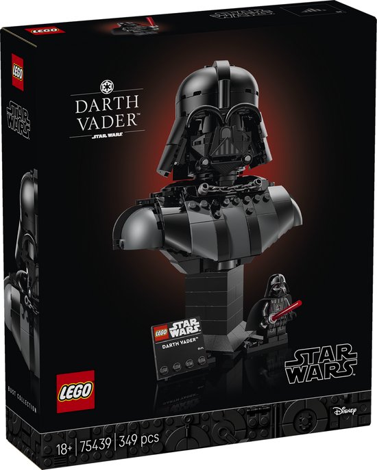 LEGO Star Wars Darth Vader Buste - 75439 van Merkloos