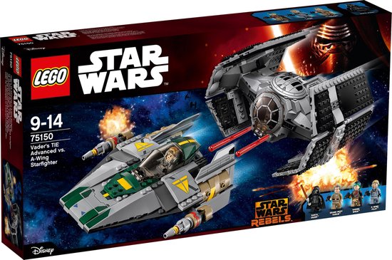 LEGO Star Wars Darth Vader's TIE Advanced vs. A-Win Starfighter - 75150 van LEGO