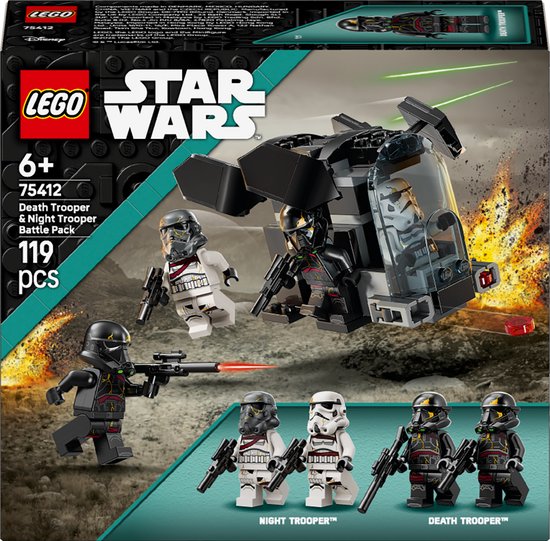 LEGO Star Wars Death Trooper en Night Trooper Battle Pack Set - 75412 van LEGO