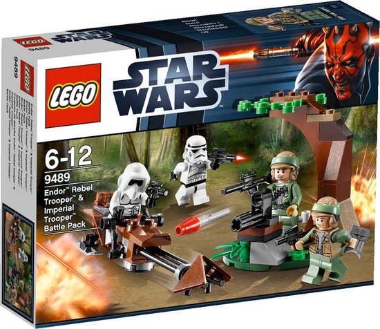 LEGO Star Wars Endor Rebel Trooper & Imperial Trooper Battle Pack - 9489 van LEGO