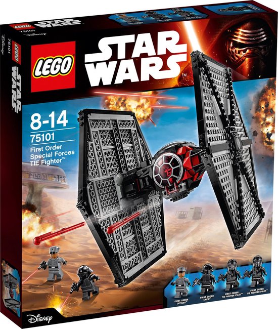 LEGO Star Wars First Order Special Forces TIE Fighter - 75101 van LEGO