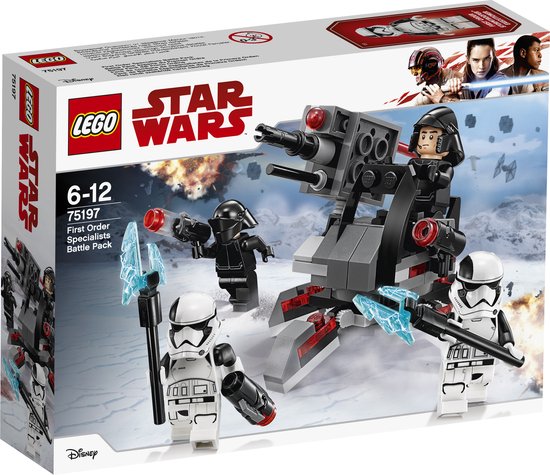 LEGO Star Wars First Order Specialists Battle Pack - 75197 van LEGO