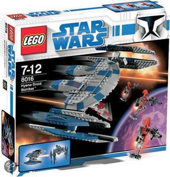 LEGO Star Wars Hyena Droid Bomber - 8016 van LEGO