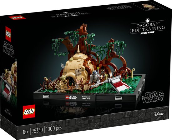 LEGO Star Wars Jedi Training op Dagobah Diorama - 75330 van LEGO